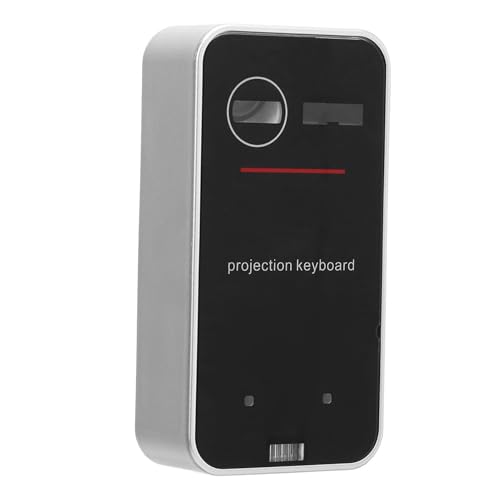 Virtuelle Projektionstastatur, Tragbare Projektionstastatur mit Kabellosem Maus Touchpad, Virtuelle Kabellose Tastatur in Voller Größe für Tablet, Laptop, Smartphone von Topiky