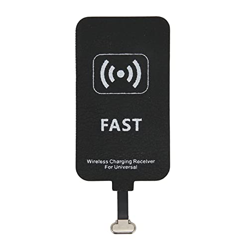 Wireless Charger Receiver, 10W Fast Qi Wireless Charging Receiver Type C Wireless Charger Receiver für Type C Interface Handys, Plug and Play Wireless Charger Receiver, 10W Fast Qi Wireless Charging Receiver Type C Wireless Charger Receiver für Type C Interface Handys, Plug and Play von Topiky
