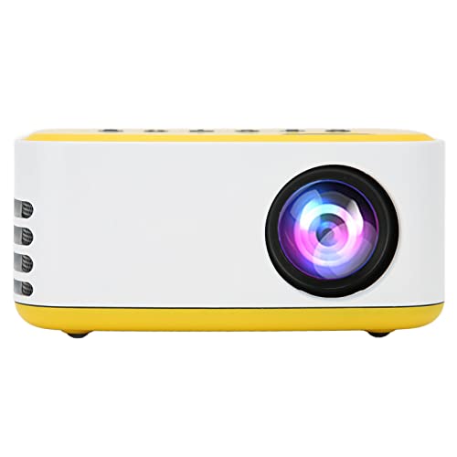 Zunate WiFi -Projektor Aktualisierter Tragbarer Videoprojektor, 20000 Stunden Multimedia-Heimkino-Filmprojektor, Kompatibel für IOS, für Android, USB, Laptop, Smartphone von Topiky