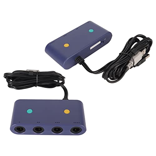 für Gamecube Controller Adapter, 3 in 1 Game Controller Konverter für Switch für WiiU PC USB und für OS X mit für GC Controller oder Drahtlos für GC Controller von Topiky