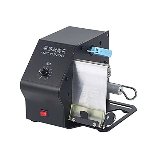 Toplionace AC 110–240V Automatischer Etiketten Abzieher, 5–80mm Breite Etiketten Abziehmaschine, Selbstklebende Etikettenschälmaschine, D208 (B) von Toplionace