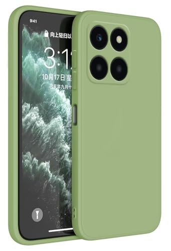 Topme Handyhülle Hülle Fur Honor X6a (6.56" Inches) Case Schutzhülle, Hautschutz Aus TPU Silikonhülle - Matcha-Grün von Onetobye