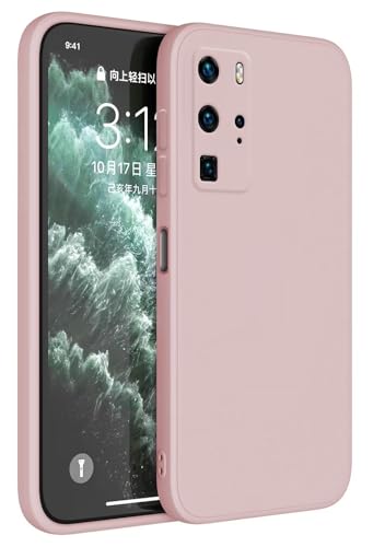 Topme Handyhülle Hülle Fur Huawei P40 Pro (6.58" Inches) Case Schutzhülle, Hautschutz Aus TPU Silikonhülle - Sandpulver von Skyvov