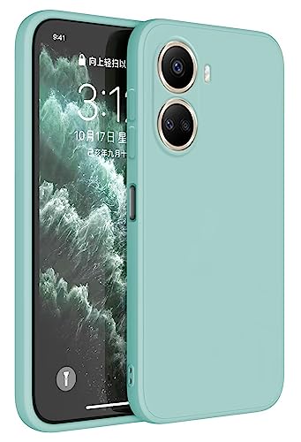 Topme Handyhülle Hülle Fur Huawei nova 10 SE (6.67" Inches) Case Schutzhülle, Hautschutz Aus TPU Silikonhülle - Helles Cyan von Topme