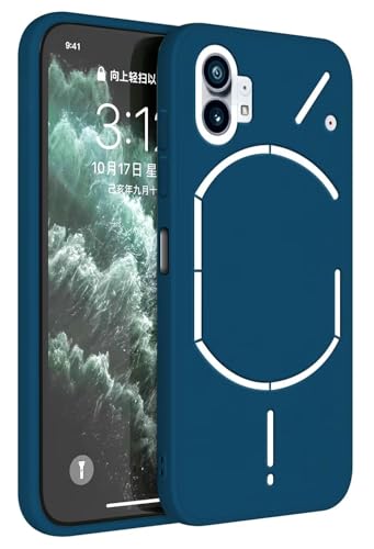Topme Handyhülle Hülle Fur Nothing Phone (1) (6.55" Inches) Case Schutzhülle, Hautschutz Aus TPU Silikonhülle - Saphirblau von Onetobye