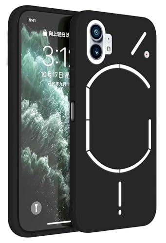 Topme Handyhülle Hülle Fur Nothing Phone (1) (6.55" Inches) Case Schutzhülle, Hautschutz Aus TPU Silikonhülle - Schwarz von Umibuds