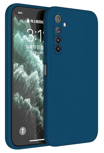Topme Handyhülle Hülle Fur Realme 6 (6.5" Inches) Case Schutzhülle, Hautschutz Aus TPU Silikonhülle - Saphirblau von Buosha