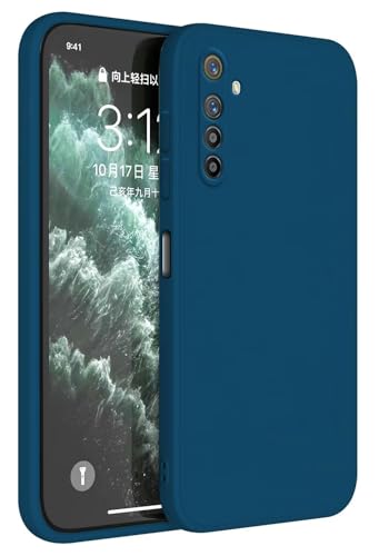Topme Handyhülle Hülle Fur Realme XT/Realme X2 (6.4" Inches) Case Schutzhülle, Hautschutz Aus TPU Silikonhülle - Saphirblau von IYVYI