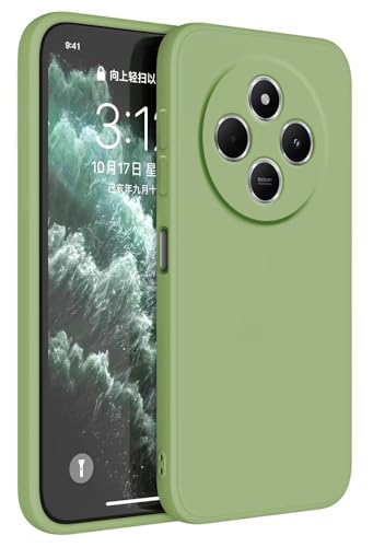 Topme Handyhülle Hülle Fur Redmi 14C (4G) / Poco C75 (6.88" Inches) Case Schutzhülle, Hautschutz Aus TPU Silikonhülle - Matcha-Grün von Topme