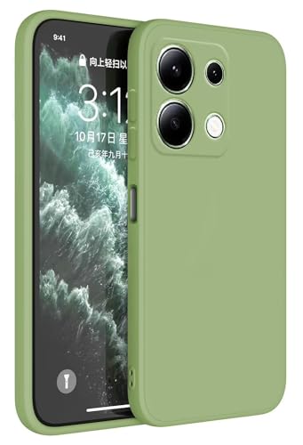 Topme Handyhülle Hülle Fur Redmi Note 13 4G (6.67" Inches) Case Schutzhülle, Hautschutz Aus TPU Silikonhülle - Matcha-Grün von Topme