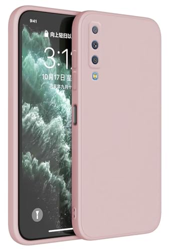 Topme Handyhülle Hülle Fur Samsung Galaxy A7 2018 (6" Inches) Case Schutzhülle, Hautschutz Aus TPU Silikonhülle - Sandpulver von Onetobye