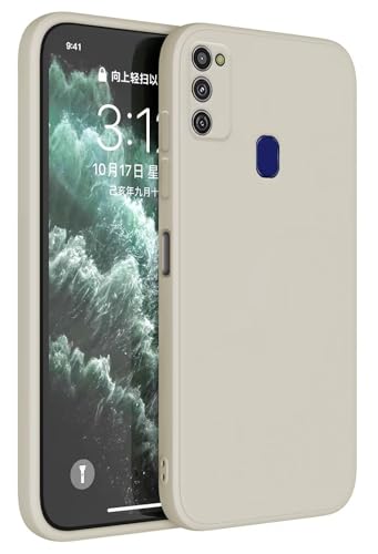 Topme Handyhülle Hülle Fur Samsung Galaxy M21 / Samsung Galaxy M30s 6.4" Case Schutzhülle, Hautschutz Aus TPU Silikonhülle - Altweiß Topme Handyhülle Hülle Fur Samsung Galaxy M21 / Samsung Galaxy M30s 6.4" Case Schutzhülle, Hautschutz Aus TPU Silikonhülle - Altweiß von Buosha