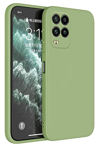 Topme Handyhülle Hülle Fur Xiaomi MI 10 Lite 5G 6.57" Case Schutzhülle, Hautschutz Aus TPU Silikonhülle - Matcha-Grün von Topme