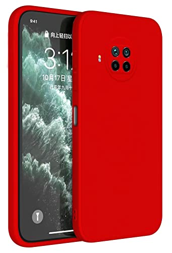 Topme Handyhülle Hülle Fur Xiaomi MI 10T Lite 5G 6.67" Case Schutzhülle, Hautschutz Aus TPU Silikonhülle - Chinarot von Topme