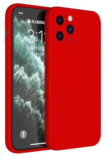 Topme Handyhülle Hülle Fur iPhone 11 Pro Max 6.5" Case Schutzhülle, Hautschutz Aus TPU Silikonhülle - Chinarot von Topme