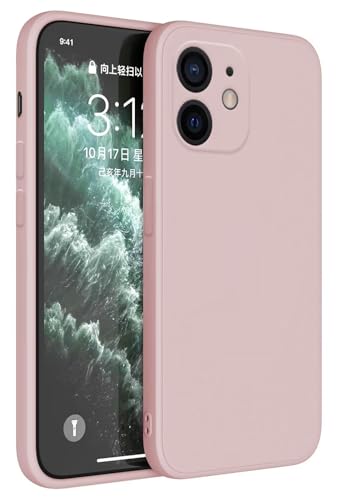Topme Handyhülle Hülle Fur iPhone 12 6.1" Case Schutzhülle, Hautschutz Aus TPU Silikonhülle - Sandpulver Topme Handyhülle Hülle Fur iPhone 12 6.1" Case Schutzhülle, Hautschutz Aus TPU Silikonhülle - Sandpulver von Topme
