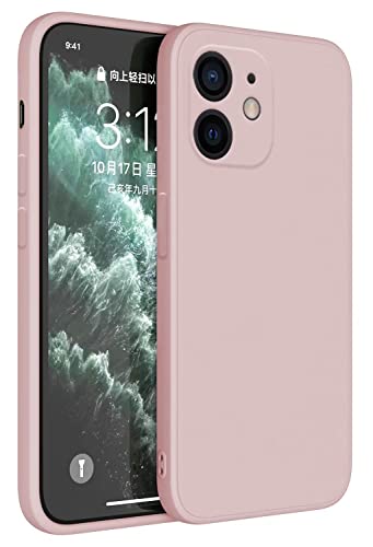 Topme Handyhülle Hülle Fur iPhone 12 6.1" Case Schutzhülle, Hautschutz Aus TPU Silikonhülle - Sandpulver von Topme