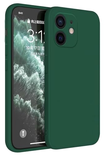 Topme Handyhülle Hülle Fur iPhone 12 Mini 5.4" Case Schutzhülle, Hautschutz Aus TPU Silikonhülle - Dunkelgrün Topme Handyhülle Hülle Fur iPhone 12 Mini 5.4" Case Schutzhülle, Hautschutz Aus TPU Silikonhülle - Dunkelgrün von Topme