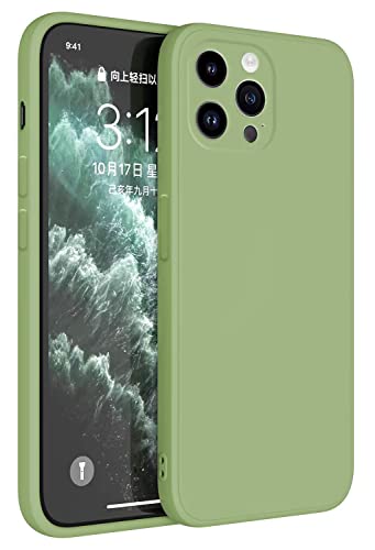 Topme Handyhülle Hülle Fur iPhone 14 Pro Case Schutzhülle, Hautschutz Aus TPU Silikonhülle - Matcha-Grün von Topme