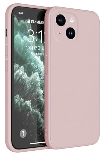 Topme Handyhülle Hülle Fur Smartphone, Compatible with iPhone 15 Plus (6.7" Inches) Case Schutzhülle, Hautschutz Aus TPU Silikonhülle - Sandpulver von Topme