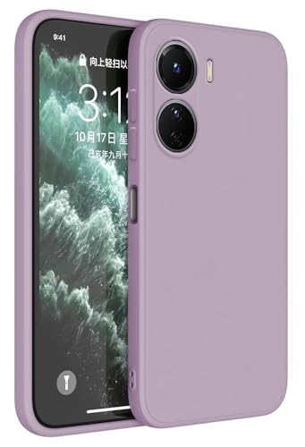 Topme Handyhülle Hülle Fur vivo Y16 6.51 Case Schutzhülle, Hautschutz Aus TPU Silikonhülle - Gras lila Topme Handyhülle Hülle Fur vivo Y16 6.51 Case Schutzhülle, Hautschutz Aus TPU Silikonhülle - Gras lila von Buosha