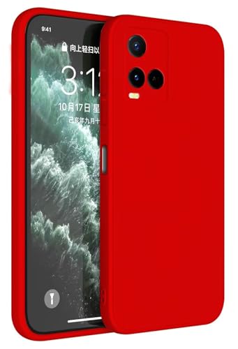Topme Handyhülle Hülle Fur vivo Y21 / vivo Y21s / vivo Y33s 4G 6.51" Case Schutzhülle, Hautschutz Aus TPU Silikonhülle - Chinarot Topme Handyhülle Hülle Fur vivo Y21 / vivo Y21s / vivo Y33s 4G 6.51" Case Schutzhülle, Hautschutz Aus TPU Silikonhülle - Chinarot von Buosha