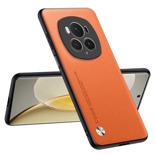 Topme Handyhülle Kompatibel mit Honor Magic6 Pro 5G (6.8") – Sicherer und Stilvoller Schutz - Orange von Onetobye