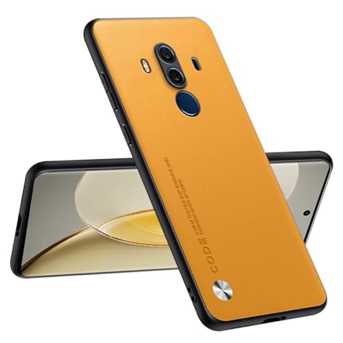 Topme Handyhülle Kompatibel mit Huawei Mate10 Pro (6") – Sicherer und Stilvoller Schutz - Gelb von Onetobye