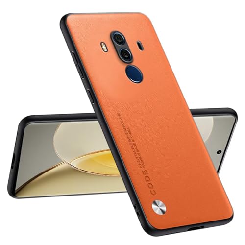 Topme Handyhülle Kompatibel mit Huawei Mate10 Pro (6") – Sicherer und Stilvoller Schutz - Orange von Onetobye