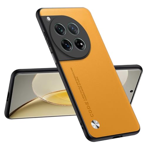Topme Handyhülle Kompatibel mit OnePlus 12R / OnePlus Ace 3 (6.78") – Sicherer und Stilvoller Schutz - Gelb von Umibuds
