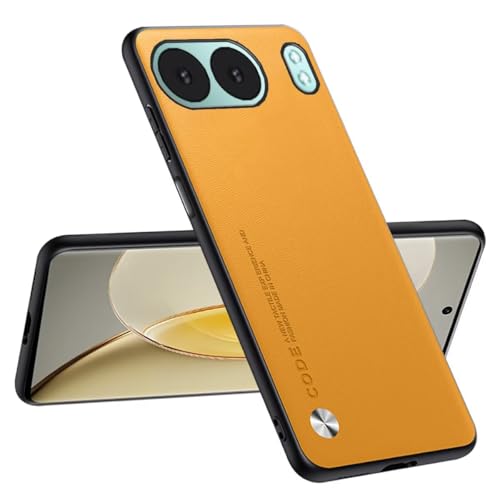 Topme Handyhülle Kompatibel mit OnePlus Nord 4 5G / OnePlus Nord4 5G (6.74") – Sicherer und Stilvoller Schutz - Gelb von Dnrl