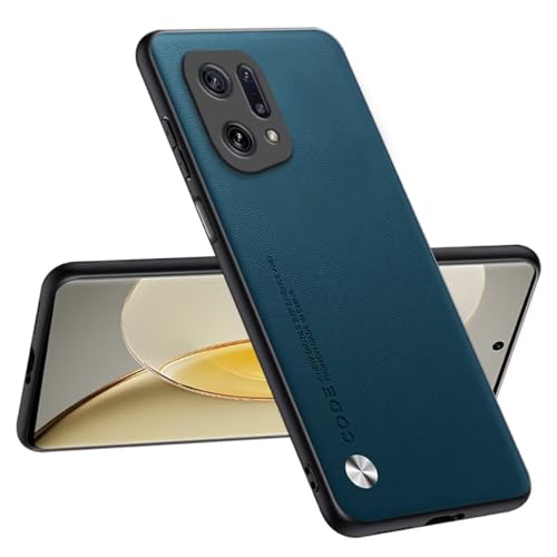 Topme Handyhülle Kompatibel mit Oppo Find X5 (6.55") – Sicherer und Stilvoller Schutz - Saphir von Dnrl