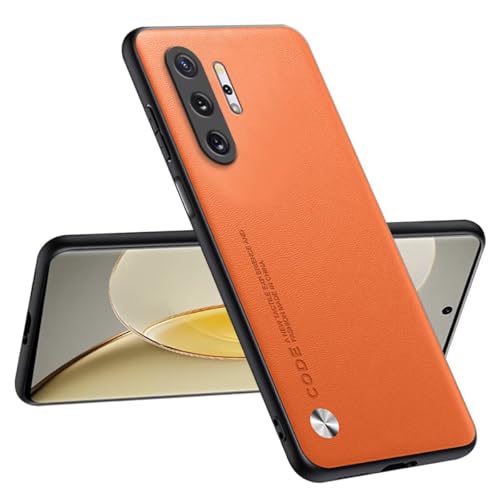Topme Handyhülle Kompatibel mit Samsung Galaxy Note10+ / Samsung Note 10 Plus (6.8") – Sicherer und Stilvoller Schutz - Orange von Dnrl