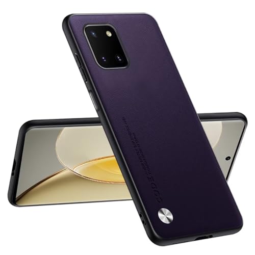 Topme Handyhülle Kompatibel mit Samsung Galaxy Note10 Lite/Galaxy A81 (6.7") – Sicherer und Stilvoller Schutz - Dunkelviolett von Onetobye