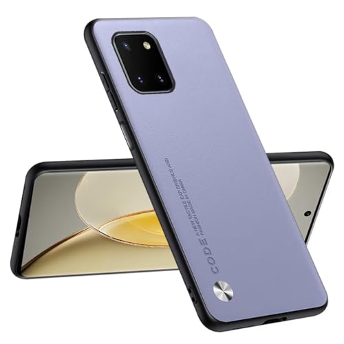 Topme Handyhülle Kompatibel mit Samsung Galaxy Note10 Lite/Galaxy A81 (6.7") – Sicherer und Stilvoller Schutz - Helles Lila von Dnrl