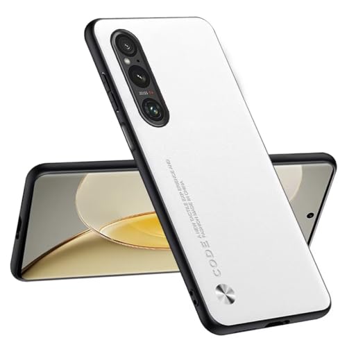 Topme Handyhülle Kompatibel mit Smartphone, Compatible with Sony Xperia 1 V (6.5") – Sicherer und Stilvoller Schutz - Weiß von Dnrl
