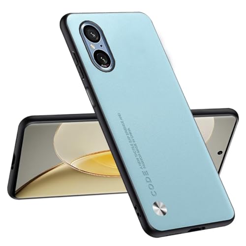 Topme Handyhülle Kompatibel mit Sony Xperia 5 V (6.1") – Sicherer und Stilvoller Schutz - Hellblau von Zabapure