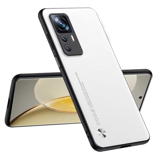 Topme Handyhülle Kompatibel mit Xiaomi MI 12T Pro (6.67") – Sicherer und Stilvoller Schutz - Weiß von Onetobye