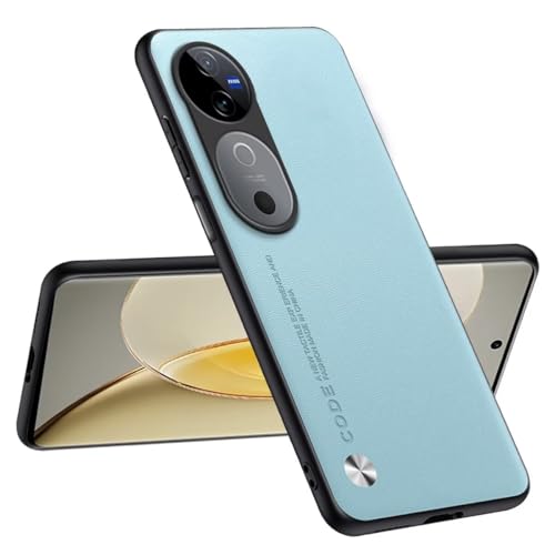 Topme Handyhülle Kompatibel mit vivo V40 5G (6.78") – Sicherer und Stilvoller Schutz - Hellblau von Buosha