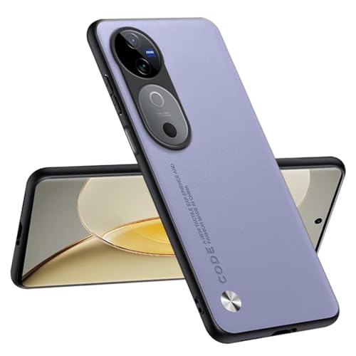 Topme Handyhülle Kompatibel mit vivo V40 5G (6.78") – Sicherer und Stilvoller Schutz - Helles Lila von Buosha