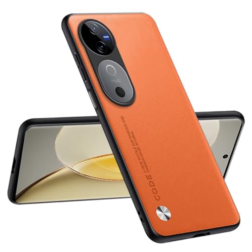 Topme Handyhülle Kompatibel mit vivo V40 5G (6.78") – Sicherer und Stilvoller Schutz - Orange von IYVYI