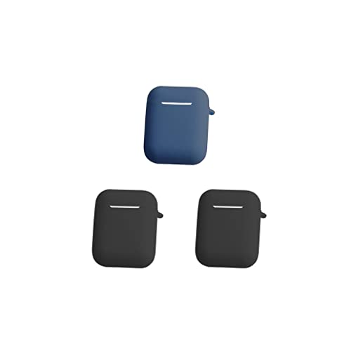 3 Satz von Bluetooth kompatible Kopfhörer Hülle aus Silikon, tragbar, mattiert, austauschbar, elastisch, Headset Abdeckung, Schutzzubehör von Topsevie