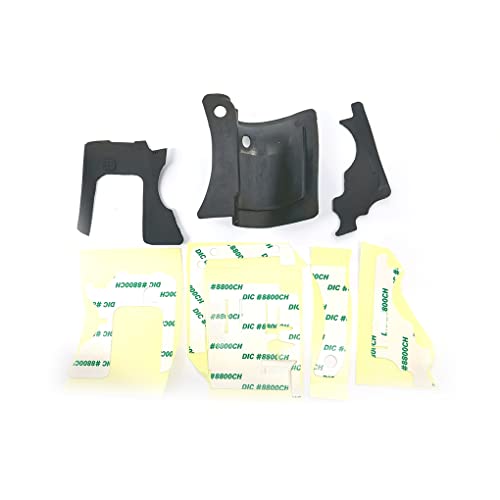 3 Stück Kamera-Gummiabdeckung, Gehäuse, Seitenkörper, Daumengriff, Dekoration, DSLR, dekorativ, Ersatzzubehör, Reparaturteileinheit 3 Stück Kamera-Gummiabdeckung, Gehäuse, Seitenkörper, Daumengriff, Dekoration, DSLR, dekorativ, Ersatzzubehör, Reparaturteileinheit von Topsevie