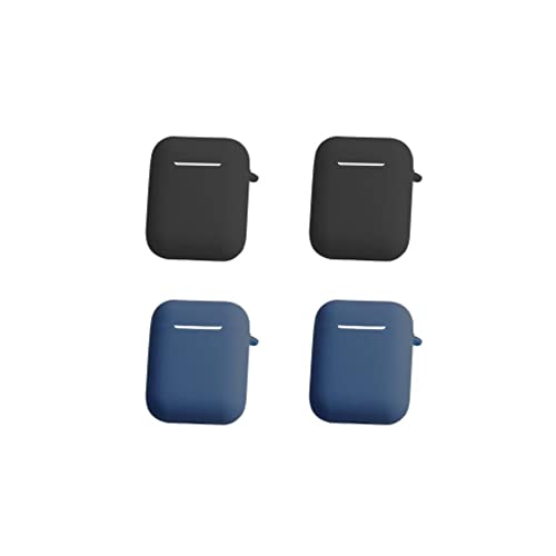 4 Satz von Bluetooth kompatible Kopfhörer Hülle aus Silikon, tragbar, mattiert, austauschbar, elastisch, Headset Abdeckung, Schutzzubehör von Topsevie
