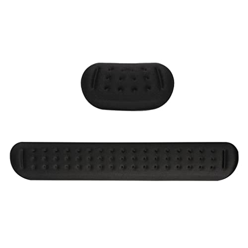 Computer Laptop Tastatur Ergonomische Handballenauflage Büro Hotel Maus Stützpad PU Schaum Antirutsch Atmungsaktive Kissen von Topsevie