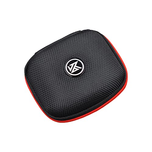 KZ Kopfhörer Aufbewahrungstasche Eva Tragbare quadratische Headset Box Indoor Outdoor Haushalt Büro Kopfhörer Aufbewahrungskoffer, Schwarz von Topsevie