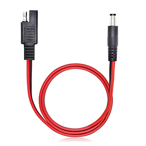 SAE auf DC 5,5 x 2,1 mm Adapter Stecker Schnellverschluss Adapter Solarbatterie Panel Konverterkabel Elektrisches Zubehör 60 cm SAE auf DC 5,5 x 2,1 mm Adapter Stecker Schnellverschluss Adapter Solarbatterie Panel Konverterkabel Elektrisches Zubehör 60 cm von Topsevie