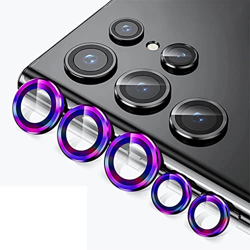Telefon Kamera Objektivschutz Anti Fingerabdruck Dünne Abdeckung aus gehärtetem Glas Schwarz von Topsevie