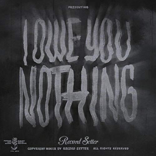 I Owe You Nothing [Musikkassette] von Topshelf Records