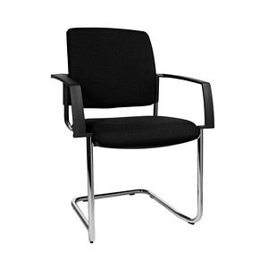 2 Topstar Besucherstühle BtoB 20 BB390A G20 schwarz Stoff 2 Topstar Besucherstühle BtoB 20 BB390A G20 schwarz Stoff von Topstar